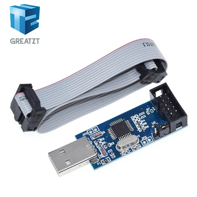 GREATZT USBASP USBISP AVR Programmer USB ISP USB ASP Support Win7 64K