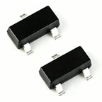 50 Pcs MMBT3904 MMBT3906 MMBT5551 MMBT5401 SOT-23 SMD BJT Transistor 40V-160V Used For Switching Amplification Complex Pair