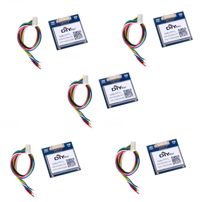 VK16E G28U7FTTL GPS Module with Antenna TTL 1-10Hz FLASH Flight Control Module Part for Model Aircraft RC Drone Car DIY Kit