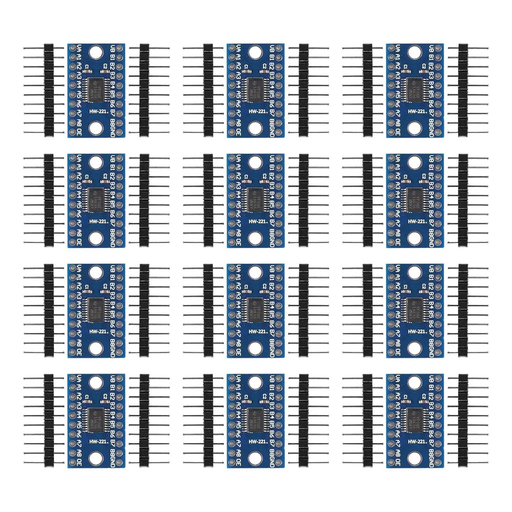 12PCS TXS0108E High Speed Full Logic Level Converter,8-Bit 8 Channel Logic Level Converter Shifter 3.3V 5V Bi-Directional Conver