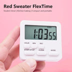 Multifunctional Kitchen Timer Alarm Clock Practical Kitchen Tools Supplies For Home Cooking Camping New