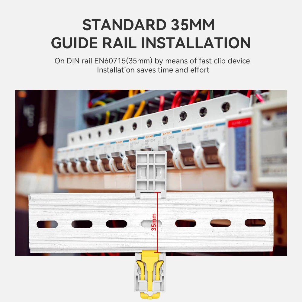 ETEK Modular Contactor Din Rail Automatic 2P 4P 230V Single-phase Three-phase 16A/20A/25A/40A/63A  EKMF