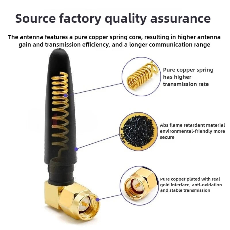1Pcs 868MHz 915MHz Antenna 3dBi-10dBi SMA Male Head GSM/GPRS/2G/3G Antenna Waterproof Rubber Rod Antenna
