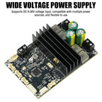 DC 9-30V Bluetooth Power Amplifier Module 2×100W Dual Channel APP Tuning Audio Board for Home Outdoor Speaker DIY Audio Upgrade
