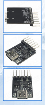 CH9102F CP2104 Downloader Module Chip Program Burning for ESP32 MINI 7Pin TYPE-C USB to UART RS232 RS485 Serial Port Download