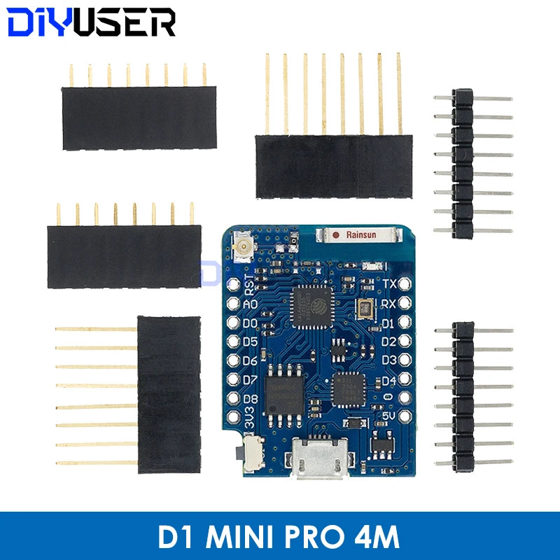 ESP32 S2 Mini / ESP8266 D1 Mini Board CH340 / ESP32-S2FN4R2 4MB FLASH 2MB PSRAM MicroPython For Arduino Development Board