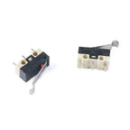 10Pcs Mini Micro Limit Switch NO NC 3 Pins PCB Terminals SPDT 1A 125V Roller Arc Lever Snap Action Push Microswitches