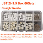 JST Box SH1.0/MX1.25/PH2.0/XH2.54/VH3.96/SM2.54/SYP Pitch Connector Terminal Kit SMD/Straight/Right Angle Type DIY