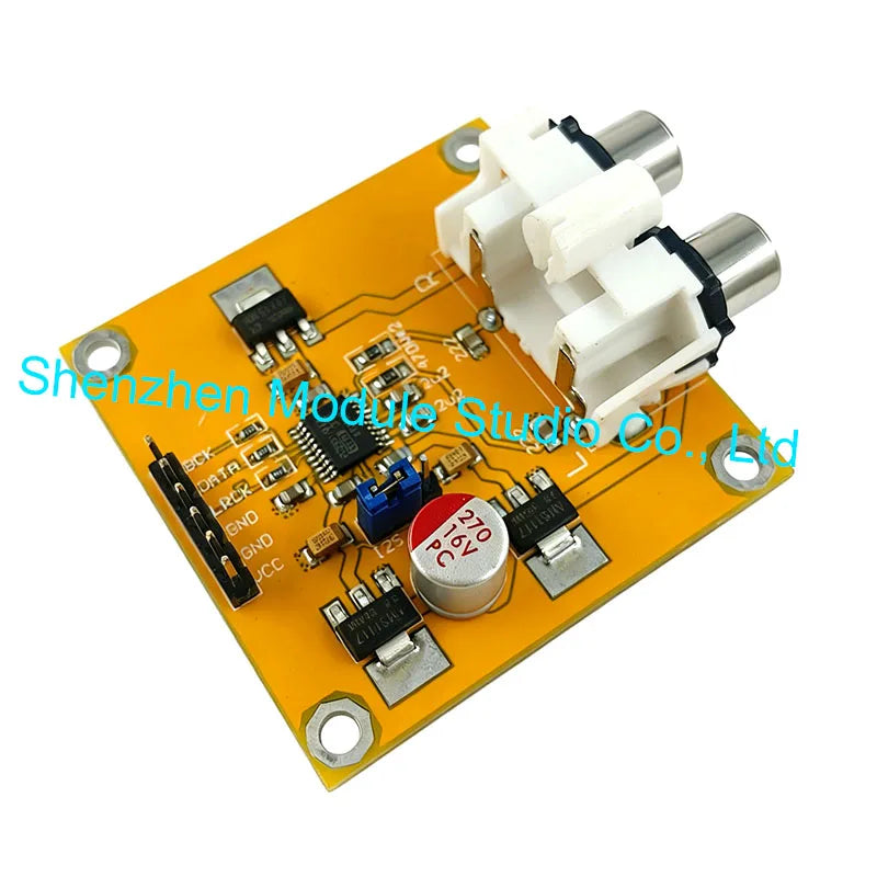 PCM5102/PCM5102A I2S Input DAC Audio Decoder Board Module 3.5mm Stereo Output HiFi Sound Card for Raspberry Pi/Arduino DIY