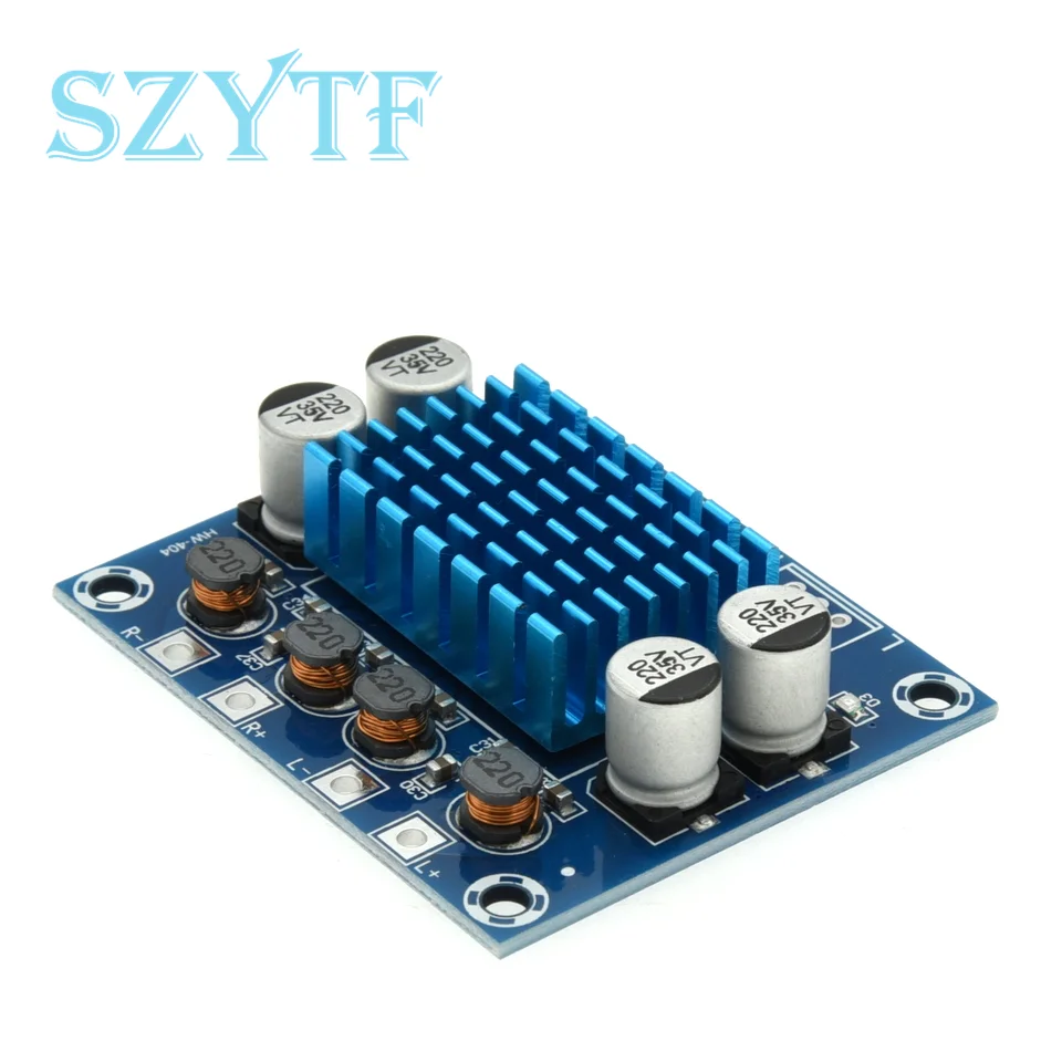 XH-A232 TPA3110  high-definition digital audio amplifier board mp3 amplification module 12V24V 30W+30W channel loudspeaker panel