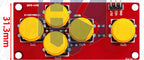 AD Keyboard Simulate Five Key Module Analog Button for arduino Sensor Expansion Board