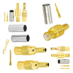 RF Coaxial Connector MMCX-JB2 Crimping RG316 174 MCX-J-1.5 Male MCX-K-1.5 Female Adapter