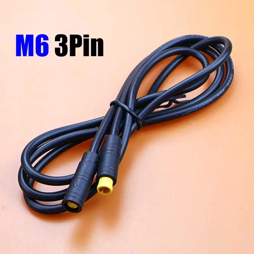 1pcs M6 M8 Waterproof Wire Aviation Plug Connector 2 3 4 5 6 Pin Core Male to Female Electric Butt Adapter Cable Extension Cord