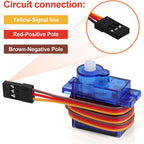 2/5/10pcs Sg90 Servo Motor Micro 9g 180 360 Degree Mount Sg90 Kit Without Metal Gear Pro Rc Car Toy Airplane Arduino Uno Diy