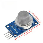 MQ-2 Smoke Gas Sensor Module Methane LPG Butane Propane Alcohol Detection for Arduino Fire Alarm Smart Home System