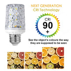 E14 E27 Led Corn Bulb 24W 30W 40W 50W Lamp Chandelier Decorative Living Light SMD5730 Chip Small Warm Replace Halogen Home Room