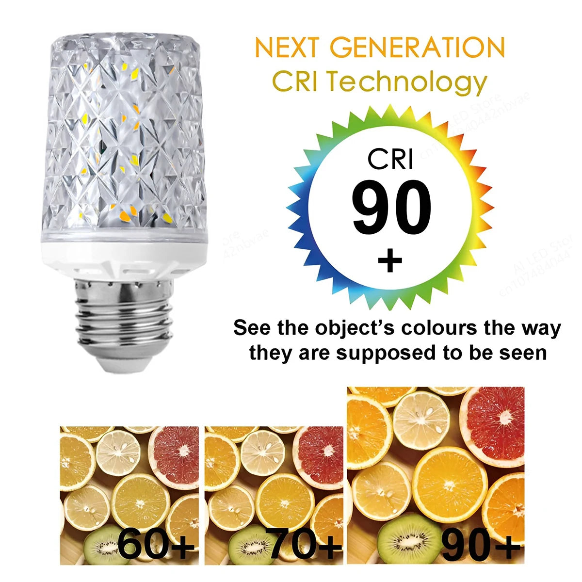 E14 E27 Led Corn Bulb 24W 30W 40W 50W Lamp Chandelier Decorative Living Light SMD5730 Chip Small Warm Replace Halogen Home Room