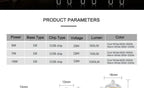 G9 LED Light Bulb 220V 5W 7W 10W COB LED Lamp Glass G9 Bulbs Replace Halogen Bulb LED Lights for Home Ceiling Lamp Chandeliers