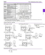 D2F - F-3-7 Snap Action N.O./N.C. SPDT Pin Plunger 3A 125VAC 30VDC 1.47N Travel micro switch for Omron mouse switch