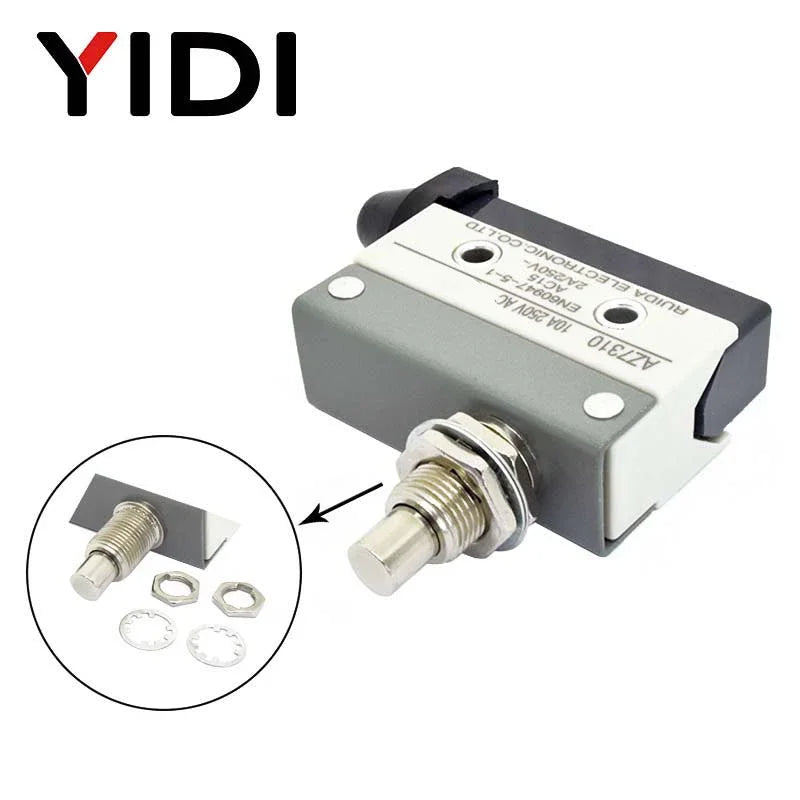 YIDI Waterproof Micro Limit Switch 10A 250V Roller Lever Arm AZ-7312 AZ-7311 AZ-7121 Horizontal Type