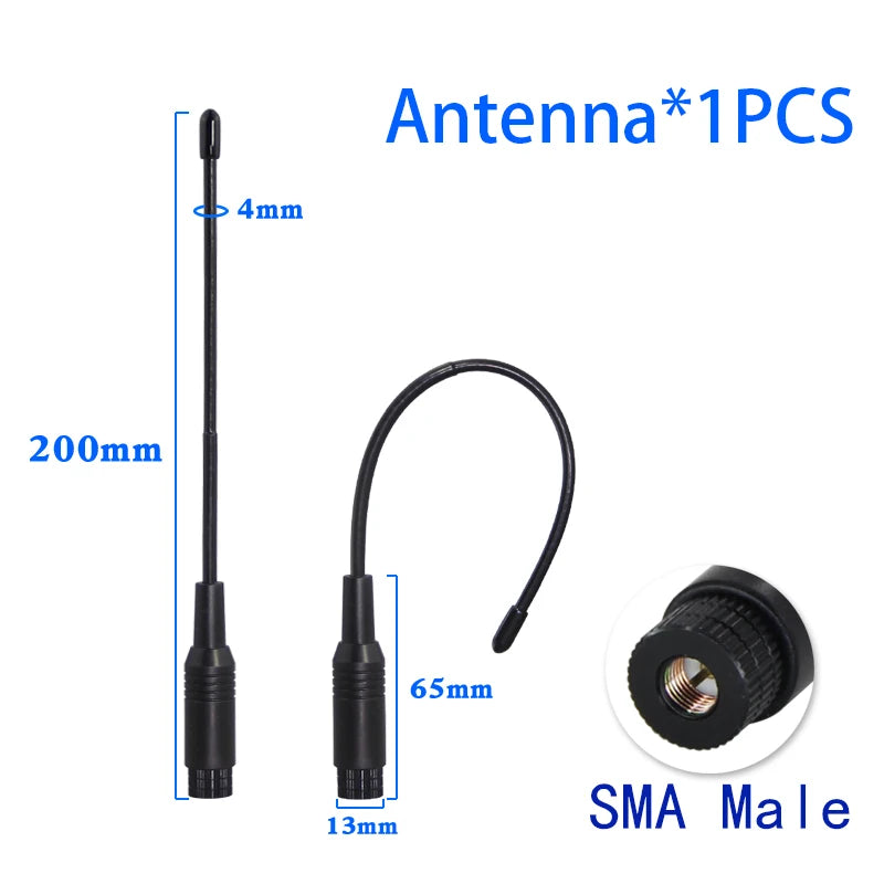 868MHz LORA Module Soft Antenna, Suitable for the Meshtastic System. Omnidirectional High-Gain Whip Antenna SMA Head Connector