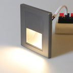 PIR Motion Detector Light Sensor LED Lights AC 110V-220V Recessed Staircase Bedroom Wall Lamp LED Night Light