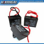 1PCS CBB61 1UF 1.5UF 2UF 2.5UF 3UF 3.5UF 4.5UF 10UF 20UF start capacitor hanging Fan soot motor air conditioner 450VAC hjxrhgal