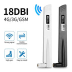 4G Antenna High Gain 18dBi 700-2700MHz SMA Male for 4G Router Wireless Network Card Wifi Router Signal Sensitivity