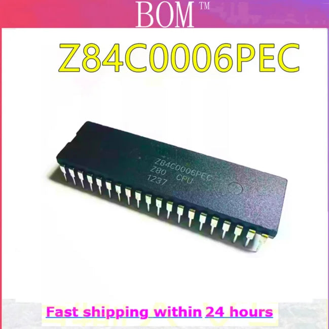 Z84C0006PEC Z80 CPU Z80CPU Z84C0006PEG DIP-40 brand new original microprocessor chip