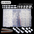 PH2.0mm XH2.54mm 2P 3P 4P 5P 6P 7P 2.54mm 2.0mm Pitch Shell Base Straight Pin Bent Pin Terminal JST Mixed Set Box