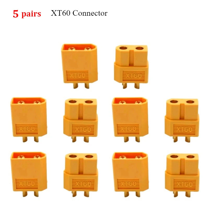 XT60 Male Female Bullet Connectors Plug Adapter With 14 AWG Silicon Wire For ESC Lipo Battery Extension Quadcopter Multicopter