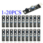 1-20PCS TCRT5000 3PIN Tracking Module IR Infrared Line Reflection Track Follower Sensor TCRT5000 Obstacle Avoidanc For Arduino
