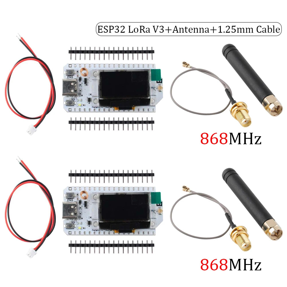 ESP32 LoRa V3 Kit Development Board 868MHz 915MHz SX1262 with 0.96 Inch OLED Display For Arduino IOT Meshtastic Devices