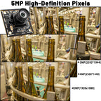 5MP 50FPS Global Shutter USB Camera Module 1/2.5" With No Distortion Lens Machine Vision Industrial High-Speed Capture HD Camera