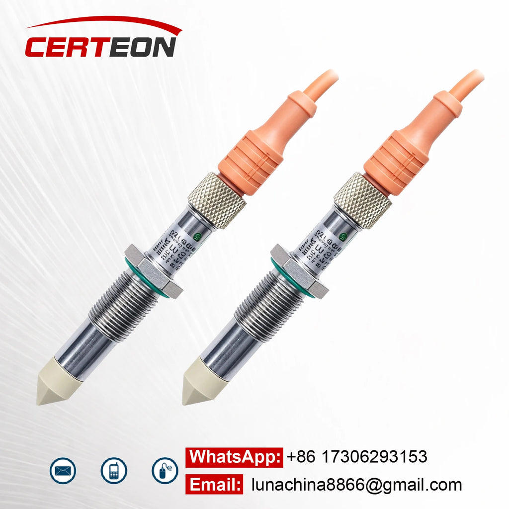 WKC1204 Capacitive Liquid Level Sensor Oil Glue Level Switch DC12-24V NPN PNP for Dispensing Potting Filling System