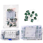 Polyester Film Capacitor KIT 330PF 470PF 560PF 102 222 472 223 333 103 473 104 1NF 2.2NF 10NF 22NF 47NF 0.1UF 100NF