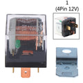 1pc Waterproof Automotive Relay 12V 100A 5Pin 4Pin SPDT Car Control Device Car Relays DC 24V High Capacity Switching