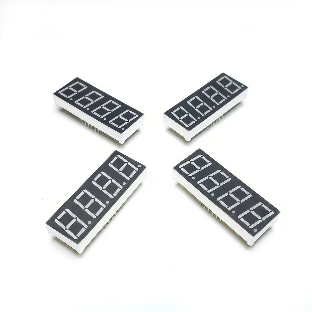 10PCS 0.56-inch 4-digit numeric tube 50mmX19mm digital display "8" height14.2mm seven-segment numeric tube 5461series5641