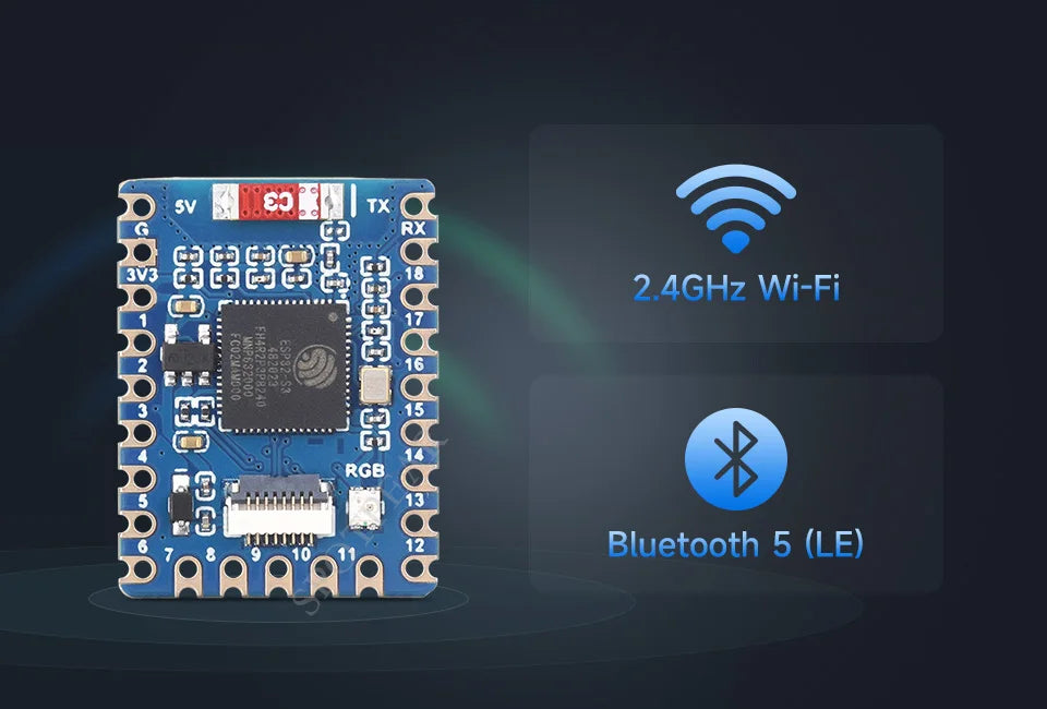 ESP32 S3 Tiny Mini ESP32-S3FH4R2 USB WIFI Bluetooth Stamp Board Detachable Design Dual-Core Processor