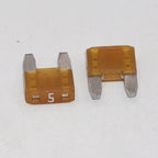 10/35pcs ATM/APM Small (Mini) Blade Fuse (2A 3A 5A 10A 15A 20A 25A) for Car Truck RV Automotive Motor Boat Replacement
