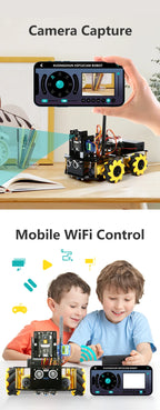 ESP32 Smart Robot Car Kit  Remote Control Car for Arduino Programming Project STEM Education Science Coding Kit