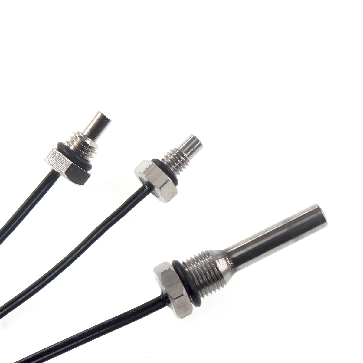 2/1PCS NTC thermistor temperature-sensing 1-meter wire long probe thread M6, M8, M10, 10K, 50K, 100K temperature sensor