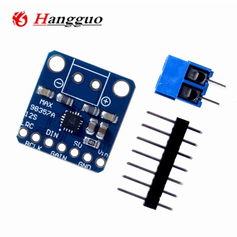 5PCS/Lot Original and brand new  MAX98357A  3006 I2S 3W Class D Amplifier Without Filtering DIY Power Amplifier Board