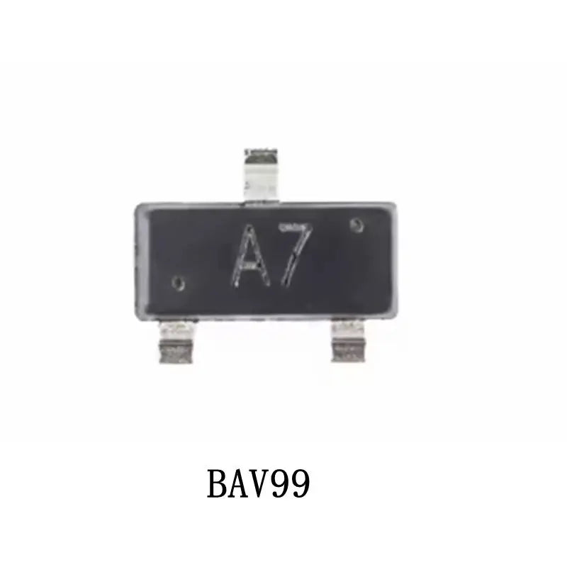 100pcs/lot BAT54C  BAT54A BAV99 BAW56 KL3 KL2 A7 A1 SOT-23 SMD Schottky Diode Rectifier