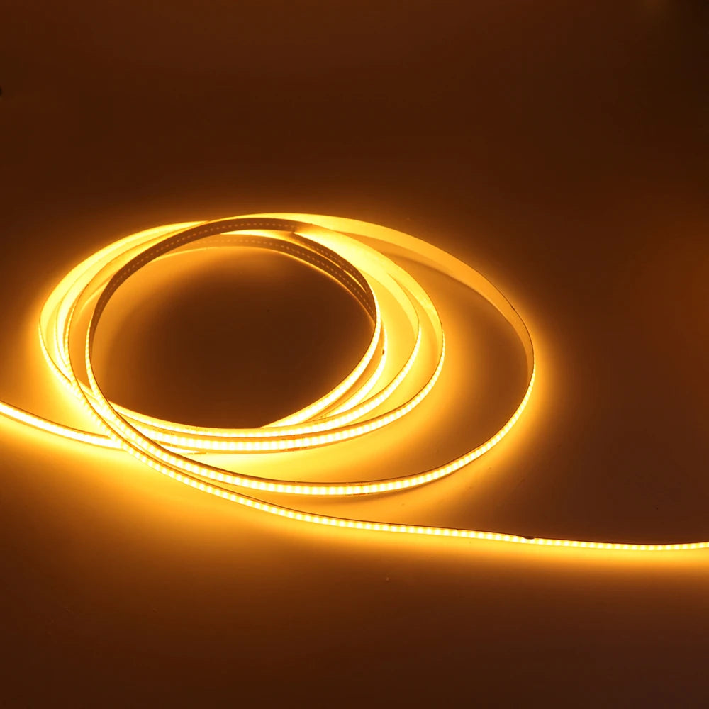 5V Motion Sensor Nigth Light COB Led Strip USB Battery Power 3mm 5mm 8mm PCB 320 LEDs Flex Lamp for Under Cabinet Kitchen Stairs