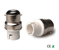 2pcs B22 To BA15D Lamp Base Adapter,BA15D To B22 Light Socket Holder Converter,allow You Install BA15D Lamp Into B22 Socket CE