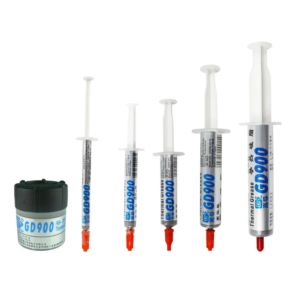 3/5/7/15/30g 4.8W/M-K High Performance Thermal Grease Syringe Thermal Grease Paste GD900 Heatsink Compound Grease For CPU CN30