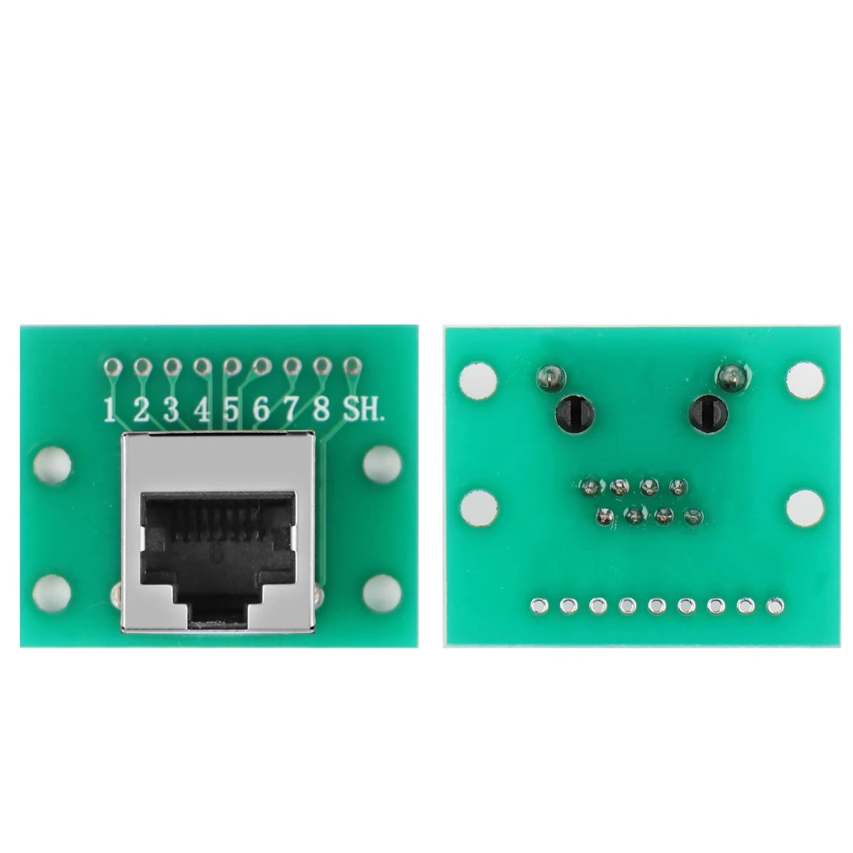 RJ45 Adapter Board To XH2.54 Modular Ethernet Connector Adapter Network Interface + Breakout Board + Pin Header Switch to beta