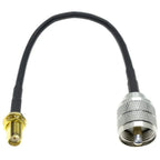 RG58 UHF PL259 SO239 TO SMA Male Female Plug Jack Crimp Coaxial Connector RF pigtail Jumper antenna extension wire Coax cable