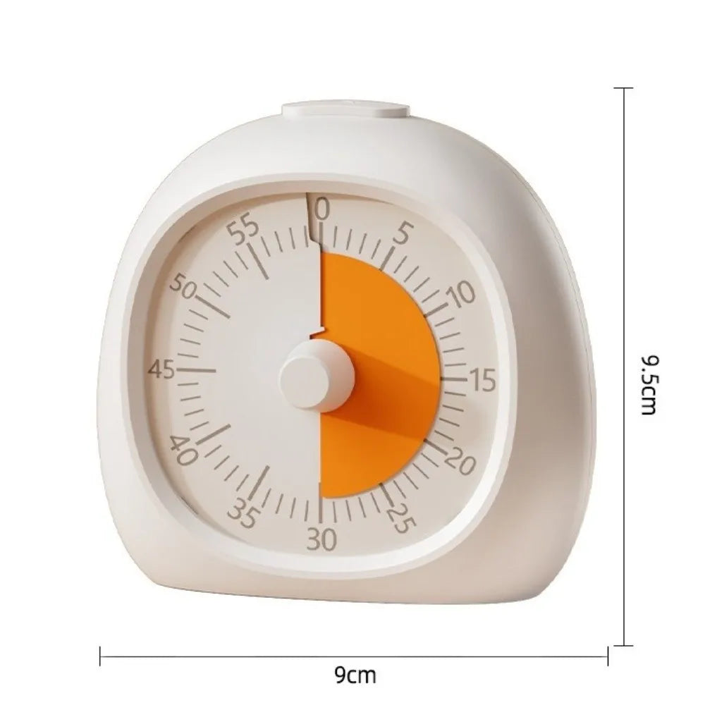 Portable Plastic Visual Timer 60 Minute Focus Aid Study Timer Silent Digital Clock Classroom Timer